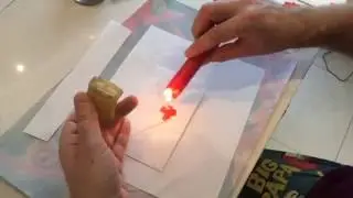How to Create homemade Harry Potter Hogwarts wax seal for invitations using a carved potato!