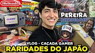 Ca&ccedil;ada Gamer de RARIDADES DO JAP&Atilde;O no Para&iacute;so Retrogamer em S&atilde;o Paulo! | @pereiraretrogames