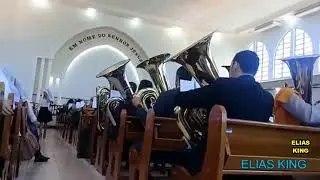 HINO 296 CCB HINÁRIO 5 / TEU NOME É SOBERANO, Ó REDENTOR 👏👏👏👏 TUBA KING.