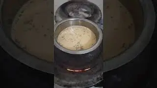 Tea made on wood fire