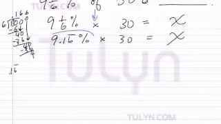 solving percent equations 12