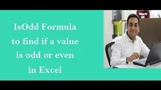 Isodd Formula in Excel Hindi