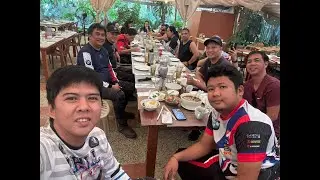 Lime and Basil Thai Restaurant, Alfonso, Cavite with CLMR Moto Club. BMW R1250 GSA