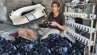 Amazing Recycling Factory Process Video | Electric Iron Handle Manufacturing Step by Step