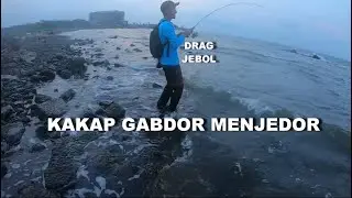 Kakap Putih Gabdor Menjedor-jedor Lagi!! Casting Barramundi Spot Marina Semarang