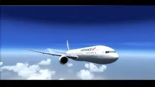 FSX I Los Angeles (KLAX) - Tahiti (NTAA) B777-300 Air France!