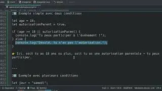 👉 JavaScript : Comprendre l&rsquo;op&eacute;rateur OU logique (||) avec des exemples clairs Part2