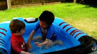 Heatwave Paddling Pool Fun