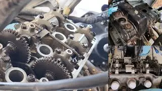 1994 Honda CBR250RR MC22 | Part 3 - Valve Clearance Check + Painting Valve Cover