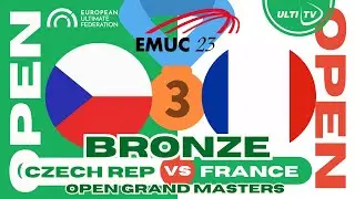 Czech Republic (CZE) France (FRA) &mdash; 🥉 BRONZE MEDAL 🥉 &mdash; GRAND MASTERS OPEN &mdash; EMUC 2023 Bologna, Italy