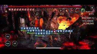 Raid Shadow Legends Clan Boss Ultra nightmare - poison team