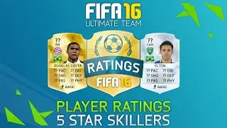 Fifa 16 - ALL 5 STAR SKILLERS! - New Skillers & 2 Women with 5 Star Skills!