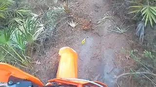 Rippin up the backyard track with Dylan - 12/28/25