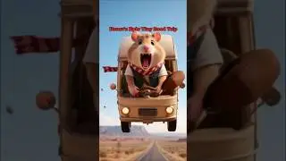 Tiny Hamster&rsquo;s Canyon Crash!#癒し動画 #hamster #cute