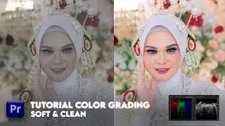 Cara Color Grading Wedding Soft & Clean - Adobe Premiere Pro - Shoot on Sony a6400 & Sigma 30mm