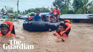 Deadly floods and landslides hit southern Philippines as storm Nalgae approaches