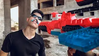 Superheroes Nerf: Super SEAL  X-Shot Nerf Guns Fight Against Criminal Group Vengeance + More
