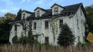 Early 1900’s Abandoned House Made of Cinder Block w/ Some old Vinyls