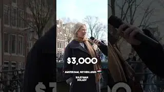 Она зарабатывает 100 000 долларов, живя в Амстердаме.