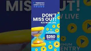 ICO is LIVE - Don't miss out! Minimum entry 250 $USDT/USDC