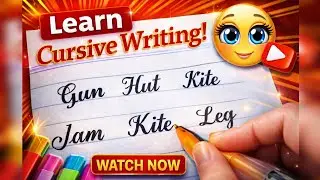 Improve Your Handwriting | Cursive Writing for Beginners | Calligraphy @BeautifulCalligraphy66