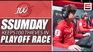 Ssumday keeps 100 Thieves LCS playoff hopes alive | ESPN ESPORTS