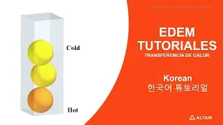 EDEM Material Modelling: Heat transfer