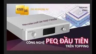 To&agrave;n quyền kiểm so&aacute;t chất &acirc;m mong muốn với PEQ - TOPPING D50III