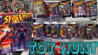 FIRST TOY HUNT OF 2026 | New marvel legends retro Spidey wave, new Spiderman toy line? And more!