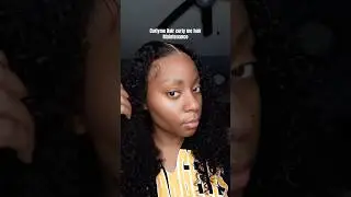 This wig is so pretty😍 ​⁠@curlymehair  curly hair goats ! #curlyhair #deepwavewig #shorts
