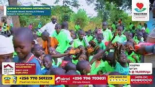YASSARNA DONATION AT HUDDAH ISLAMIC NURSERY AND PRIMARY SCHOOL- KAMULI DISTRICT
