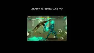How to Use Jack&rsquo;s Shadow Ability Like a Pro 👑 | #shadowfight4 #gamingshorts #mortalkombat