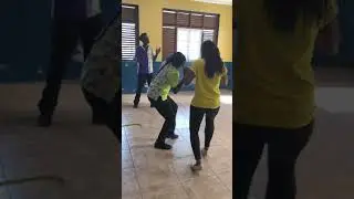 Bobbi Learns Some Dinki Mini Moves Courtesy of the Islington Culture Group