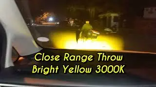 Bright Yellow Lights: Onkyo 3-Lens Foglights installed in Crysta | Konark Car Accessories📞9845049211