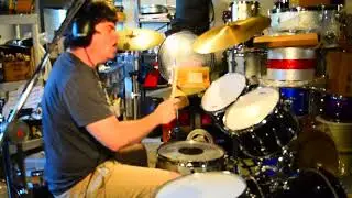 Bonzoleum SATURDAY DRUM DRUMS & DRUMMING VIDEO * (a bit blurry, sorry...)