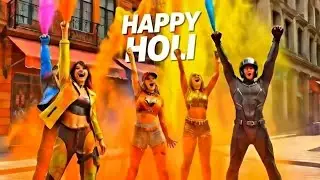 COMING SOON! 😱 Happy Holi 2026 Special | Free Fire 3D Animation Editing || FF Reels Editing 2026