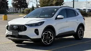 New 2026 Ford Escape Platinum in Star White Metallic Tri-Coat | Barrie Ford
