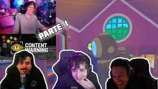 RUBIUS juega Content Warning con MAXIMUS ORSLOK SILITHUR CONDE | PARTE 1🤣😂