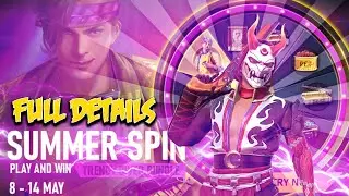 summer spin free fire new event\\full review || summer spin trick