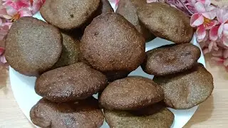 FRIED DUMPING MADE WITH PEARL MILLET UNREFINED SUGAR HEALTHY AND TASTY#sajjaburelu#sajjaboorelu
