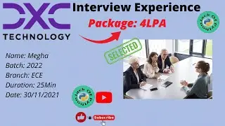 DXC TECHNOLOGY INTERVIEW EXPERIENCE|EC BRANCH| TECHNICAL INTERVIEW|JACK OF PYTHON