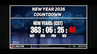 New year Countdown to 2027 Has started in CST