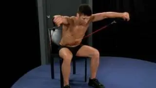 Side Shoulder Raise on Chair