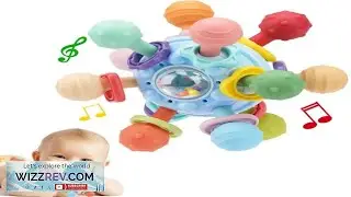 Baby Montessori Teething Toys for 0 6 6 12 Months Food Grade Teether Sensory