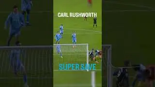 Carl Rushworth&rsquo;s SUPER SAVE 🧤🩵 #CCFC #PUSB #SkyBlueArmy #EFL #Goalkeeper