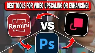 Remini vs Topaz Gigapixel vs Photoshop &mdash; Best Tools for Video Upscaling/Enhancing!