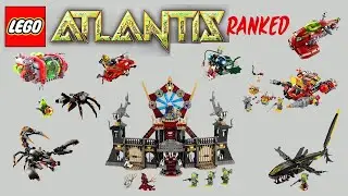 all Lego Atlantis sets ranked