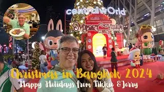 Xmas Buffet Dinner at Sheraton Grande & A Beautiful Festive Bangkok at Christmas.
