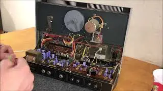 A vintage Hawk 2150A reel to reel tape echo/delay machine gets inspected cleaned and tested.