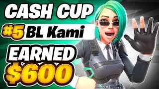 5TH PLACE SOLO CASH CUP 🏆 (600$)